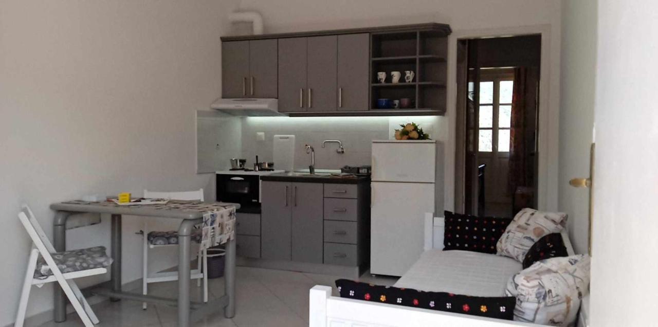 Andros Lighthouse Apartments Mesaria  エクステリア 写真