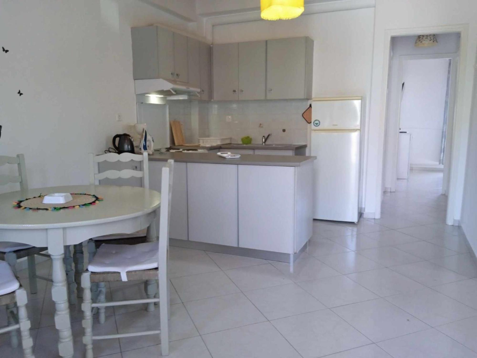 Andros Lighthouse Apartments Mesaria  エクステリア 写真