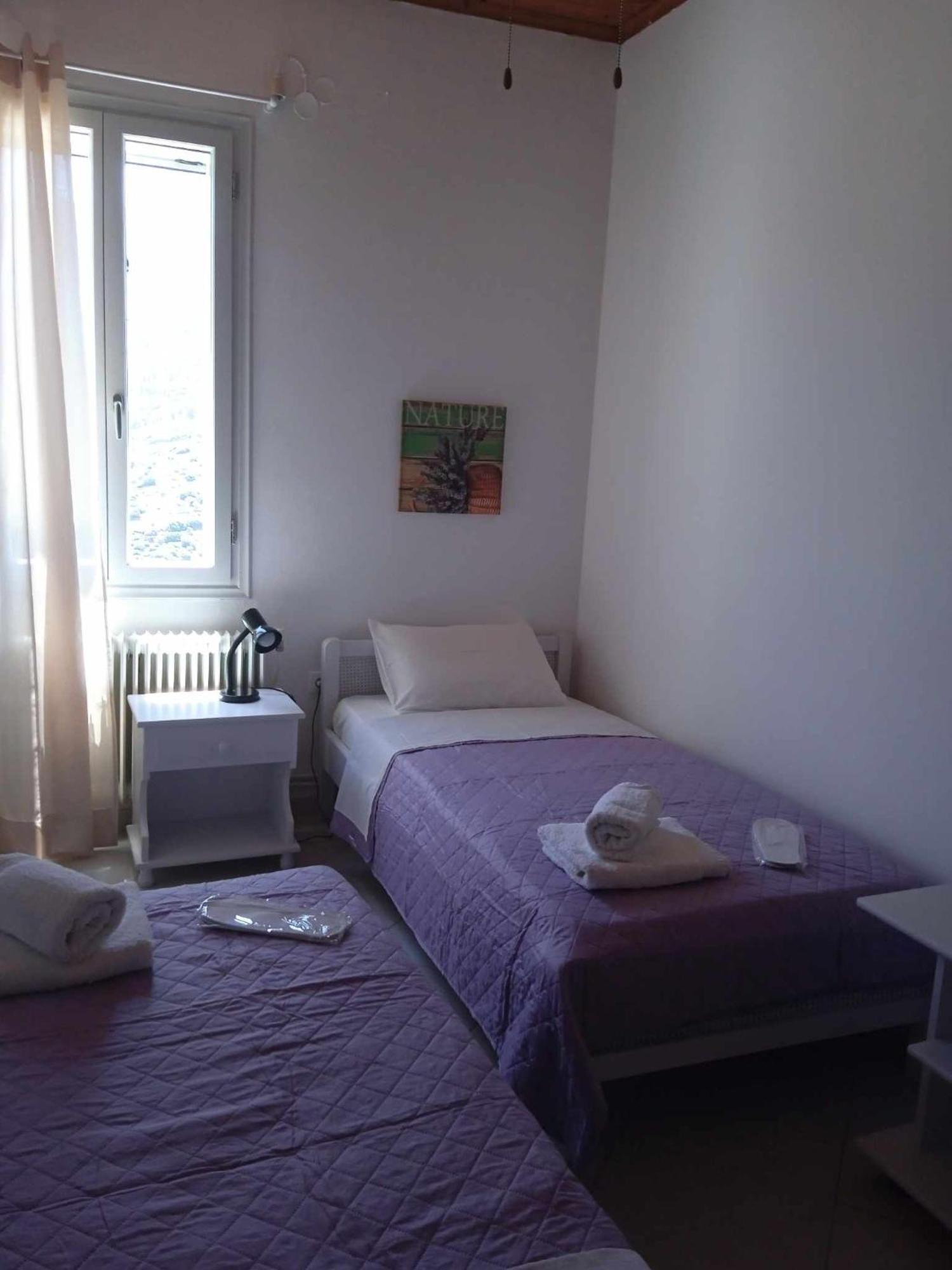 Andros Lighthouse Apartments Mesaria  エクステリア 写真
