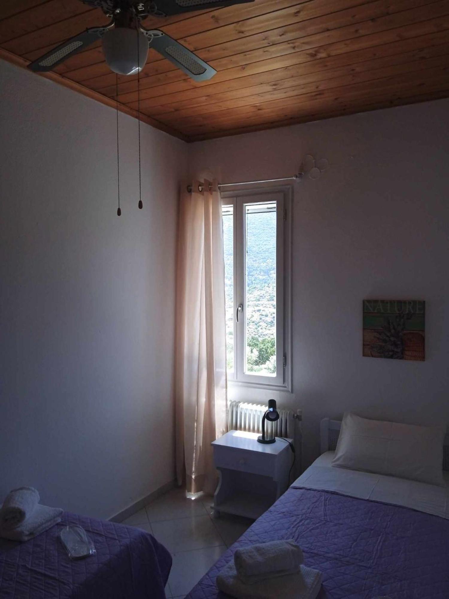 Andros Lighthouse Apartments Mesaria  エクステリア 写真