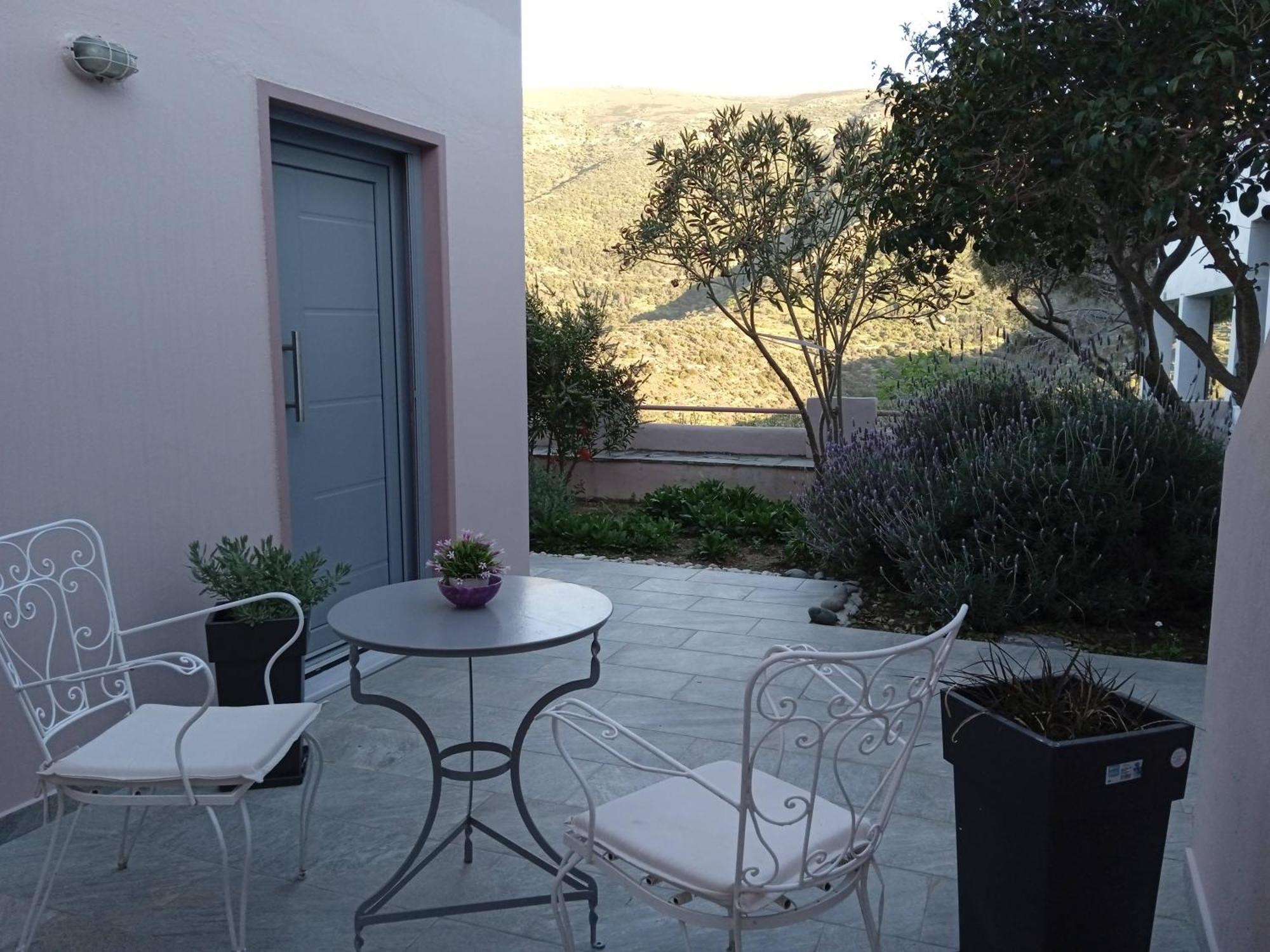 Andros Lighthouse Apartments Mesaria  エクステリア 写真